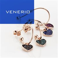 Orecchini Venerio Donna in Argento Cristallo VORC3175525 - VORC3175525